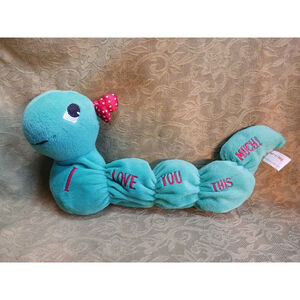 First and Main Vintage Stuffed Plush Caterpillar